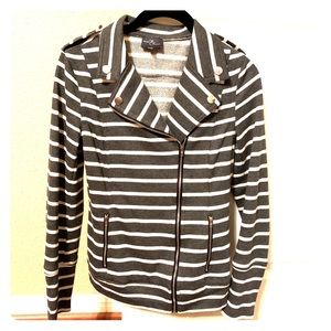 Market & Spruce (stitchfix) Moto cropped jacket